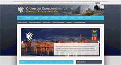 Desktop Screenshot of consulentidellavorobat.it
